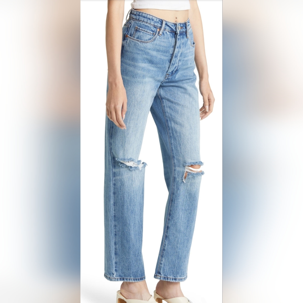 New! |BLANKNYC | Howard Distressed |organic cotton Jean - Picture 4 of 6